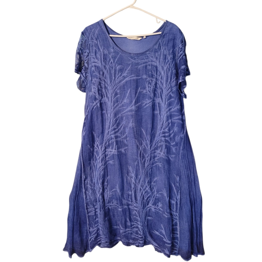 Soft Surroundings Blue Dress